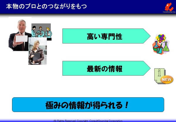 本物のプロとつながる説明図